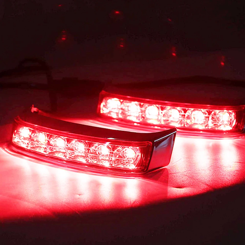 

1 Pair Motorcycle Taillight Trunk Tail Box Light Motorcycle Saddlebag Lights