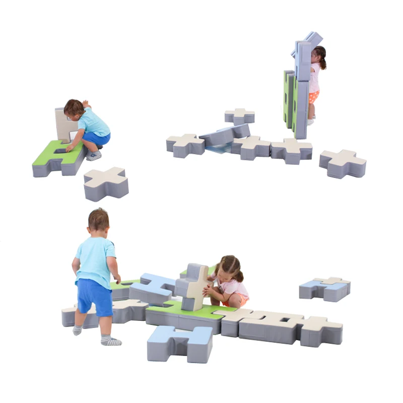 

YLWCNN маленький строительный блок с программным обеспечением, игрушечное оборудование, Детский мягкий игровой набор из пенополиуретана, игра-головоломка