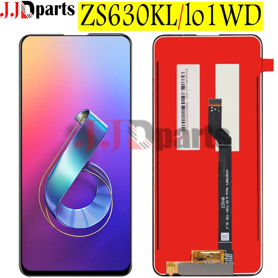6," дисплей для asus Zenfone 6 ZS630KL, ЖК сенсорный экран, дигитайзер для asus Zenfone6 ZS630KL, ЖК-дисплей для asus zs630kl