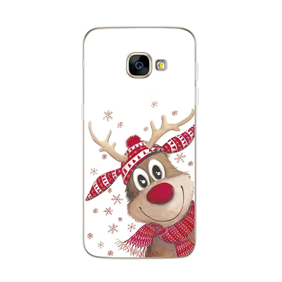 Silicone Christmas Fundas For Samsung GalaxyA50 A20 A30 2019 A 20 30 50 S10 Plus Llite S 10 A7 A8 2018 A3 A5 2017 Case |