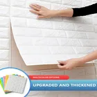 1 шт. 3D обои 35x38,5 см наклейка с непрерывным рисунком кирпича водостойкая наклейка домашний Декор 3D Самоклеящиеся обои