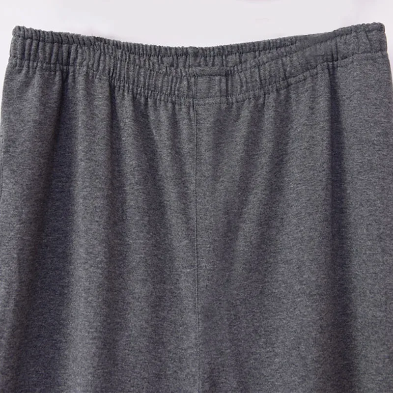 Зима осень плюс размер брюки мужские 5XL 6XL 7XL мужские брюки 2 цвета
