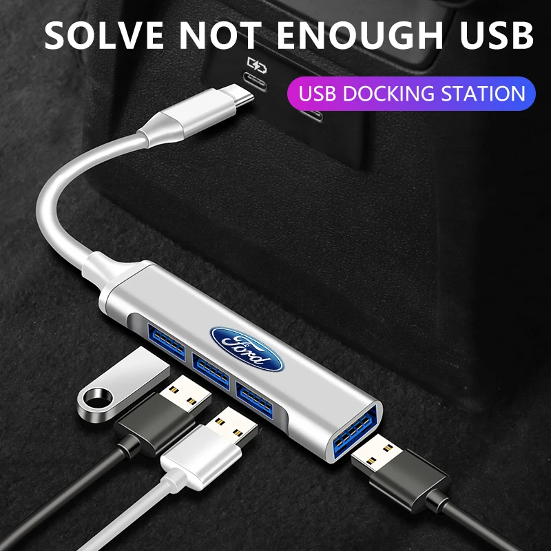 Кабель-удлинитель USB 3 0 для телефона высокоскоростной автомобильный адаптер Ford