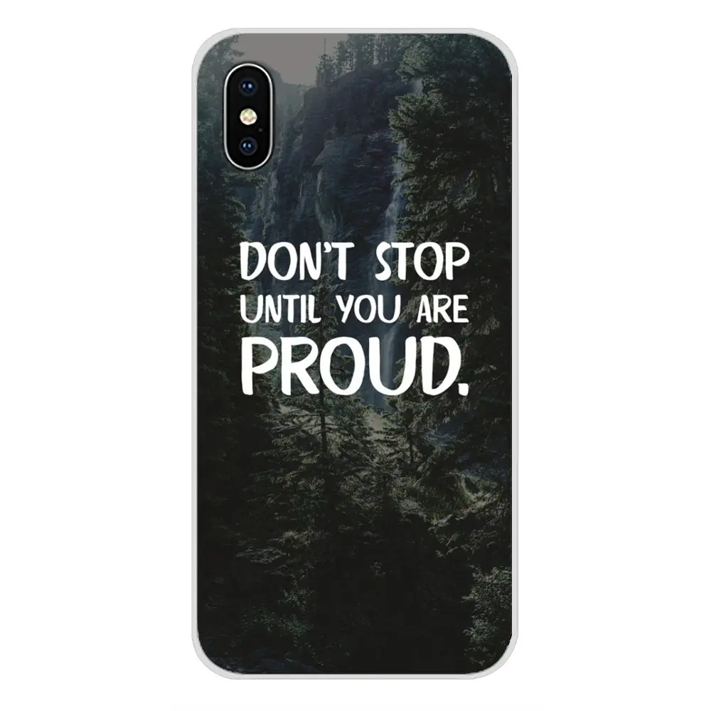 Для Apple iPhone X XR XS 11Pro MAX 4S 5S 5C SE 6S 7 8 Plus ipod touch 5 6 аксессуары чехол для телефона Чехлы мотивационные цитаты - Цвет: images 6