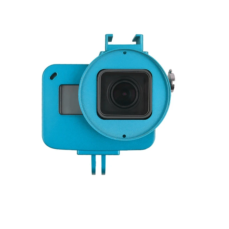 Чехол с алюминиевой рамкой для объектива защитный чехол GoPro HERO 7/ 6/5 жесткий