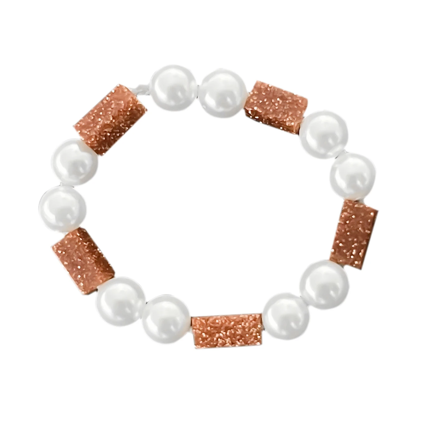 Кольцо женское кольцо из натурального камня модное песчаника с жемчугом