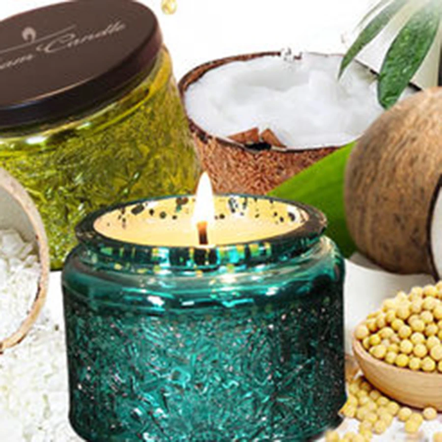 Соевый воск натуральная свеча зеленый ароматизированный Буги заготовки