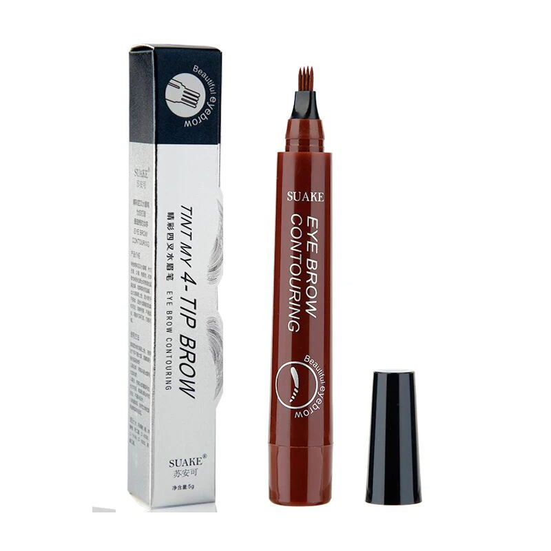 4 цвета запатентованная микроблейдинг для бровей Тату ручка головки тонкий скетч