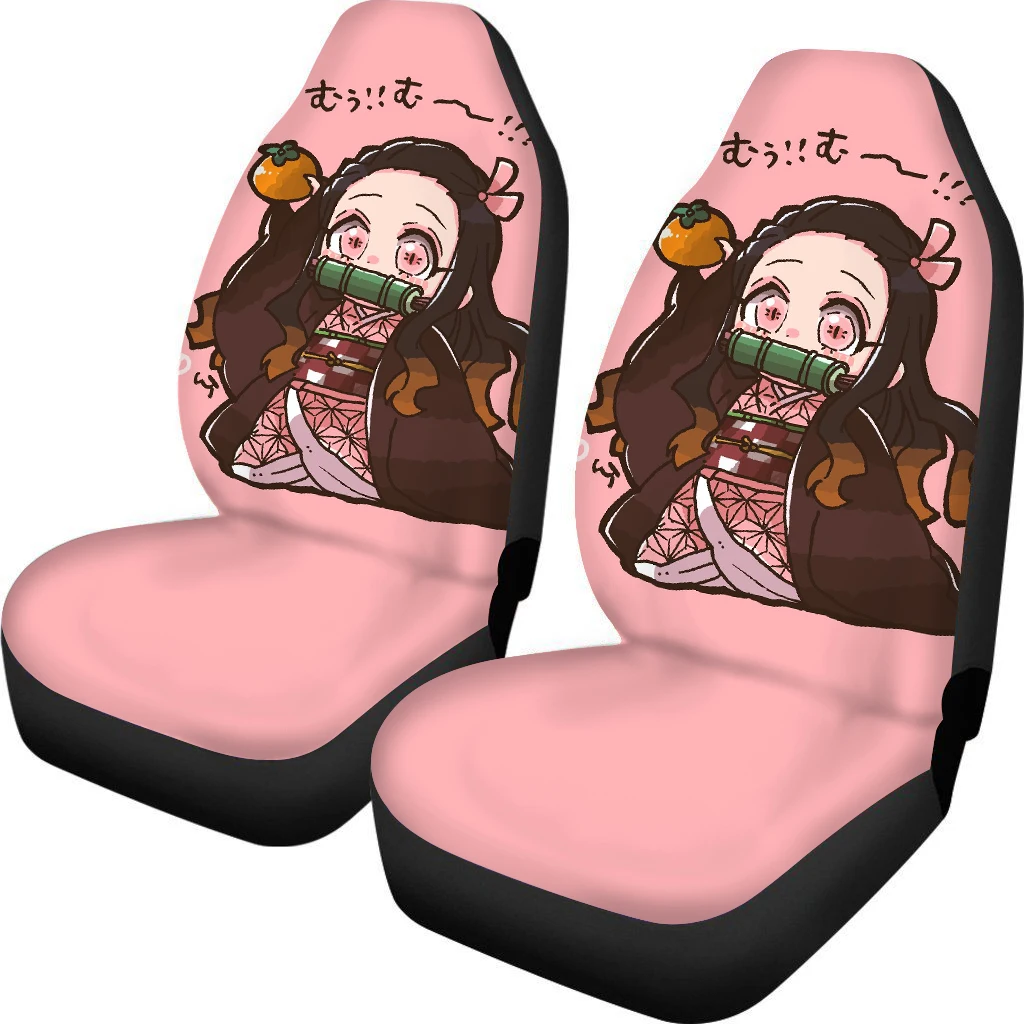 

Upetstory Anime Demon Slayer Print Set of 2 Vehicle Seat Covers Easy Clean Car Interior Seat Covers Seat Protector