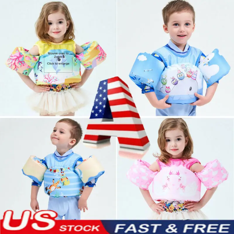 Популярный спасательный жилет для маленьких мальчиков и девочек детский с