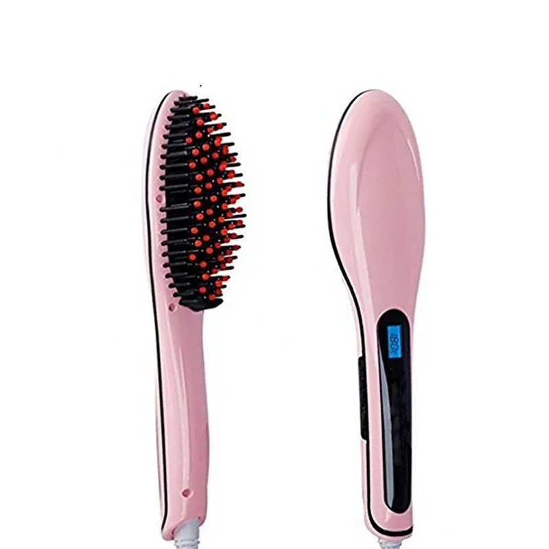 Волшебная расческа для волос электрическая прямых ионный выпрямитель щетка со