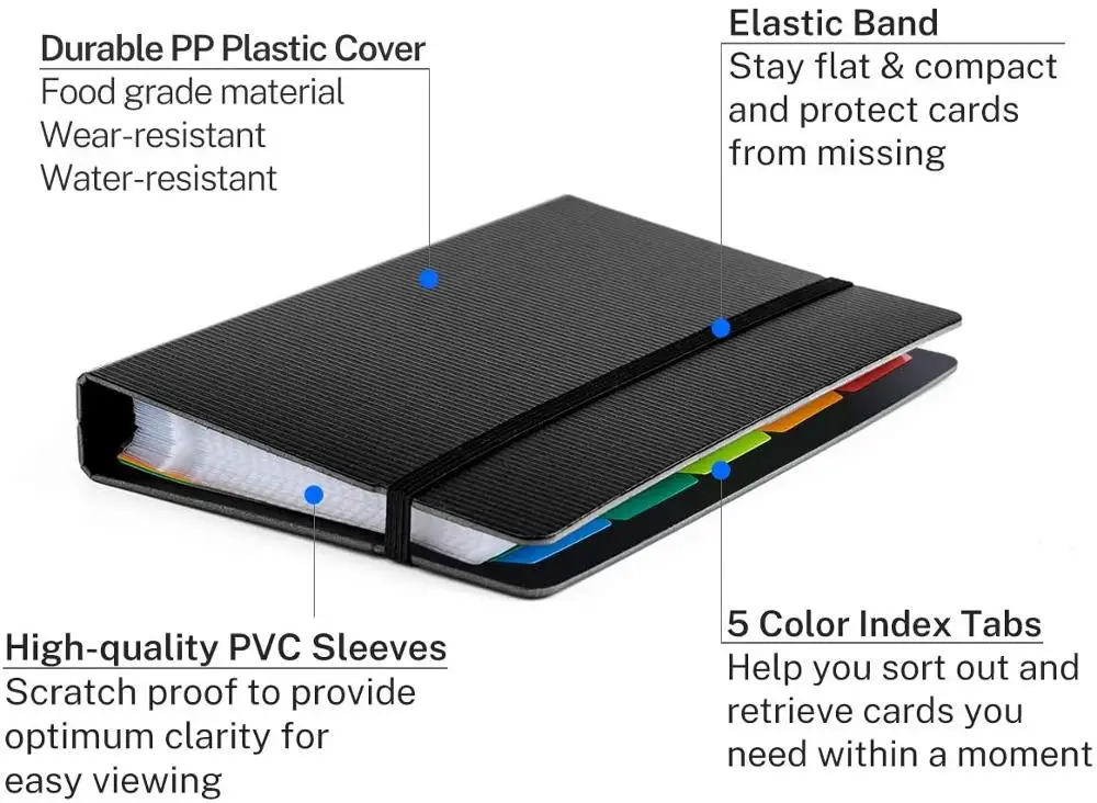 Держатель-органайзер для визитных карточек чехол кредитных держатель мужчин и