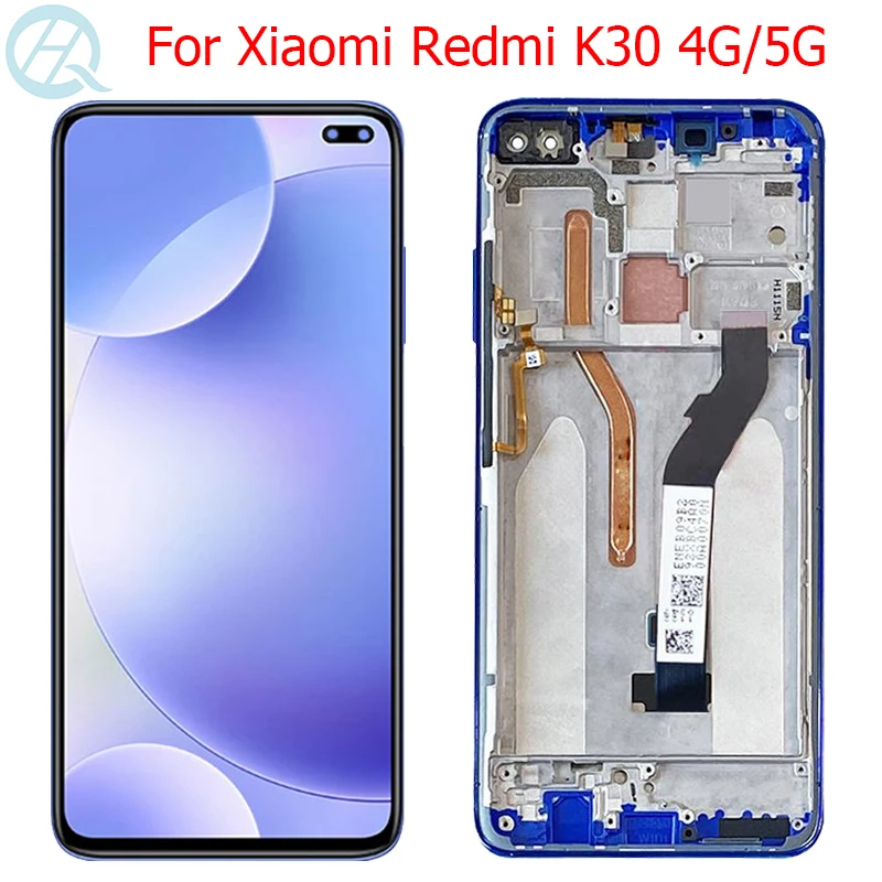 Оригинальный K30 ЖК дисплей для Xiaomi Redmi с рамкой 6 67 &quotMi Pocophone X2 M1912G7BE M1912G7BC сенсорный
