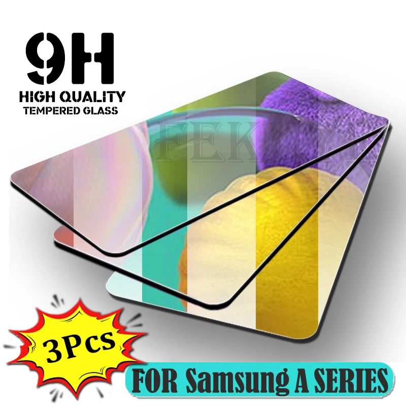 Защитное стекло fekuye закаленное 9H для Samsung Galaxy A30/A30S/A40/A50/A51/A50S/A60/A70S/A70/A71 | Мобильные