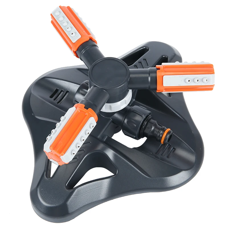 

Садовый спринклер с поворотом на 360 градусов, импульсная система полива травы для полива, газона, кустарников