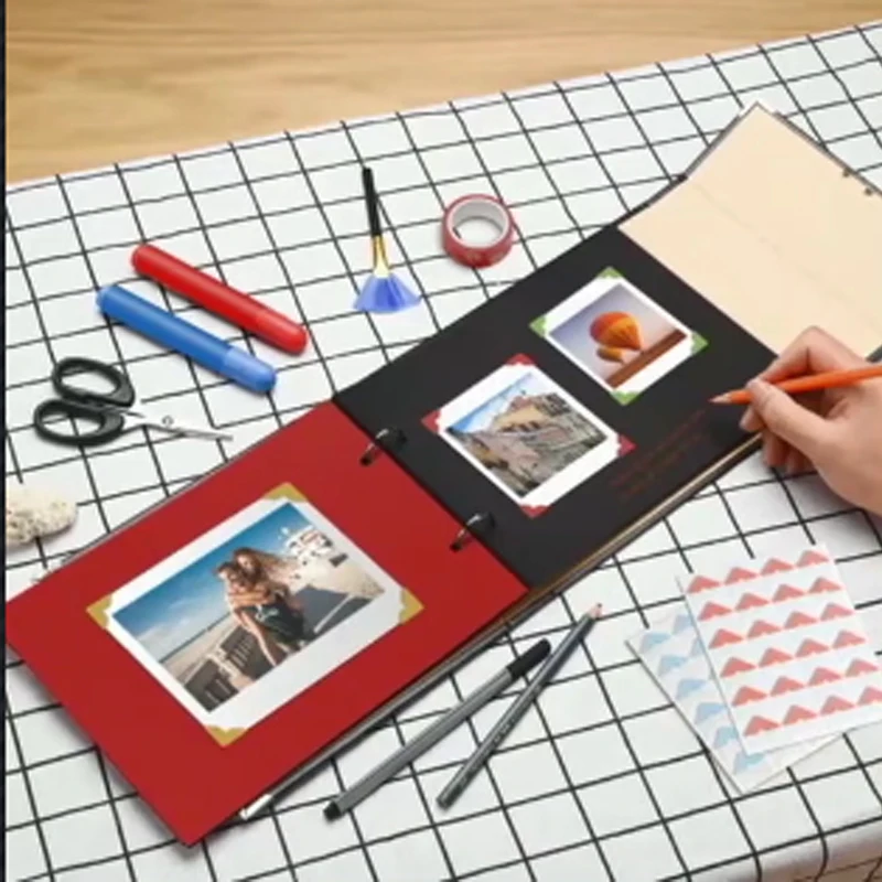 Polaroi большой 10 дюймов diy альбом Подарок на годовщину свадьбы фото бумага