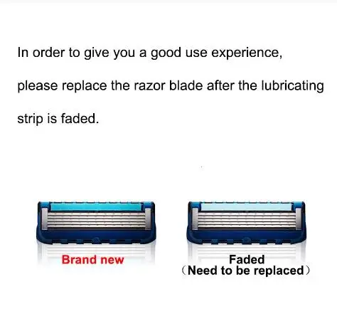 Replaceable Blade Fit Fusion 5 Proglide Proshield Layers Manual Shaving Safety Razor Blades For Men Cassettes | Красота и здоровье