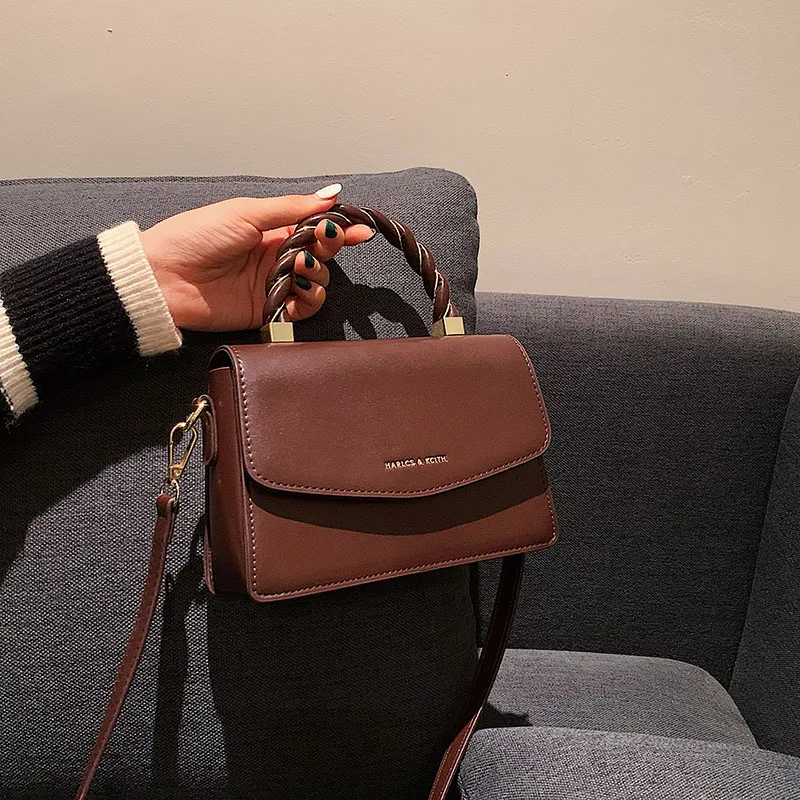 

Мягкие однотонные модные сумки через плечо из искусственной кожи для женщин, маленькие сумки на плечо, женская сумка через плечо