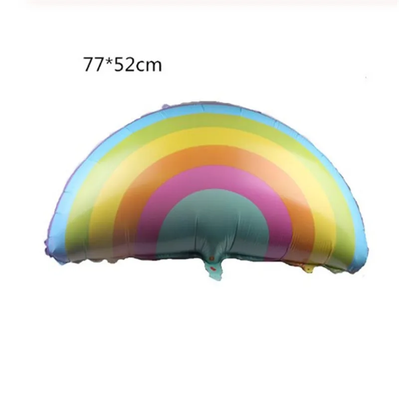 Rainbow Smile Sun Cloud Foil Balloons Birthday Party Kids Baby Shower Decoration Helium Wedding Supplies | Дом и сад