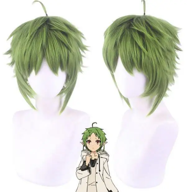 

30CM Anime Danganronpa Rantaro Amami Rantarou Green Short Wig Cosplay Costume Dangan Ronpa V3 Heat Resistant Synthetic Hair Wigs