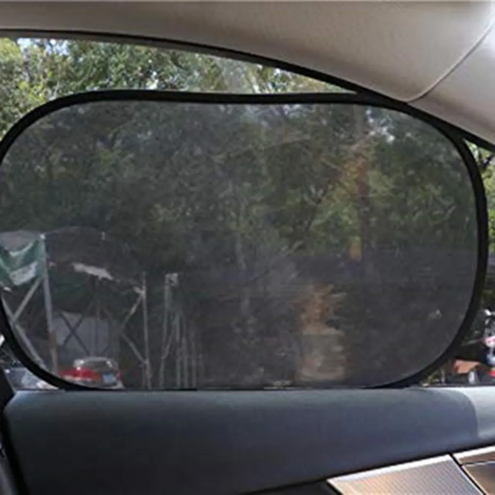 

2 Pcs Car Window Shade 50*30cm Cling Kids Sun Shade For Car Window Side-Sun Glare And UV Rays Protection For Children