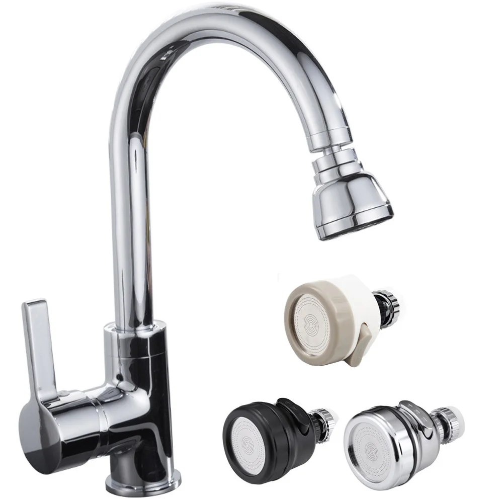 

Kitchen Shower Faucet Tap 360 Degree Rotatable Spray Head Tap Durable Faucet Filter Nozzle Water Saving Bathroom Shower Faucet