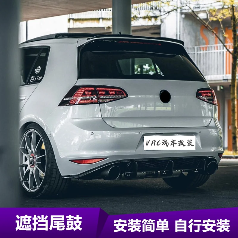 

Подходит для 7 Golf 6 7,5 Shangku Cc модифицированное лезвие R20 Gti / r губа задний спойлер ветровой нож 6