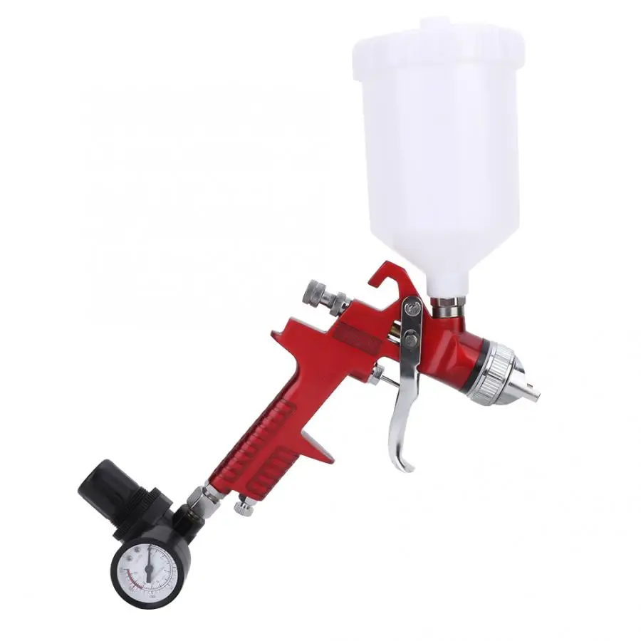 600 мл HVLP Воздушный Автомобильный Окрасочный пистолет грунтовка для автомобилей ремонт краски опрыскиватель с воздушный клапан давления электроинструмент аксессуары