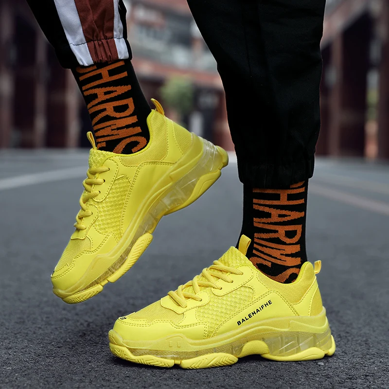 Новинка; Мужская теннисная обувь на шнуровке; Высококачественная Мужская удобная повседневная обувь без застежки; сетчатые кроссовки; дышащая прогулочная обувь