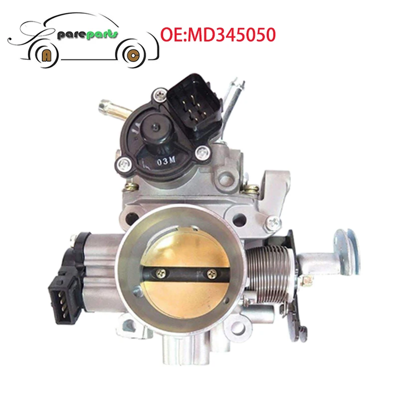 Дроссельная заслонка в сборе для Mitsubishi Pajero V31W 4G64 MD345050 AC54337 IAC клапан: MD614918 |
