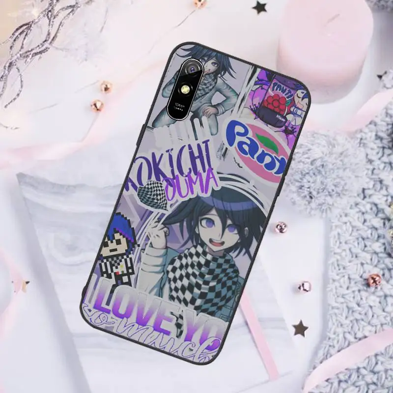

kokichi ouma Phone Cases For Xiaomi Mi Redmi Note 7 8 9 pro 8T 9T 9S 9A 10 Lite pro