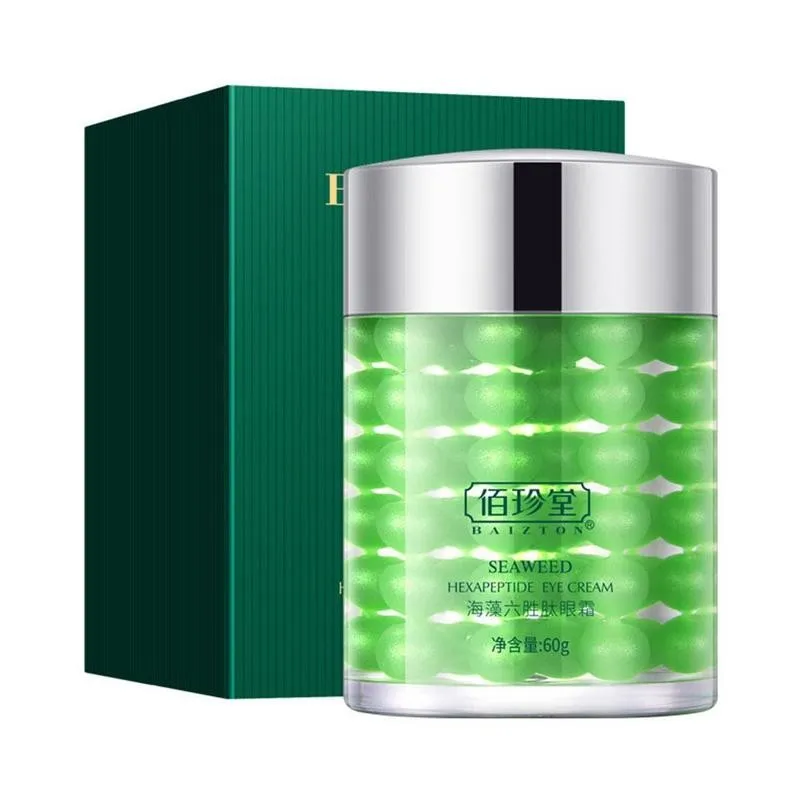 

60g Seaweed Hexapeptide Moisturizing Eye Cream Tightens Eye Area Reduces Fine Lines Improves Dark Circles Repairing Anti Aging