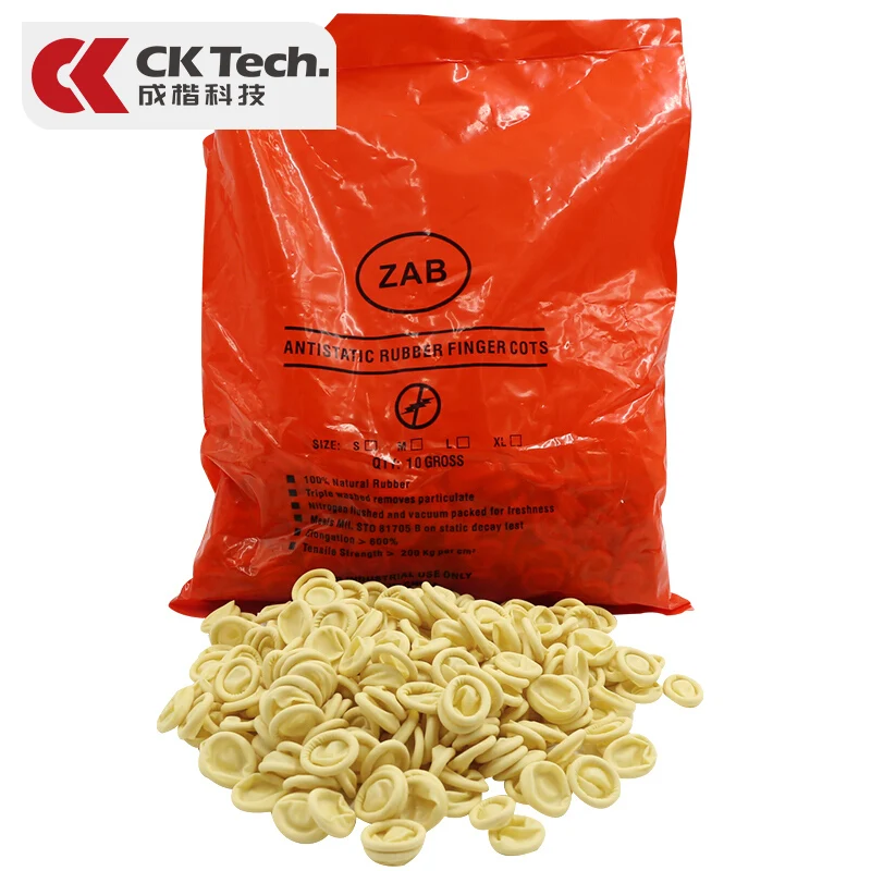 CK Tech. Одноразовые противоскользящие резиновые латексные палочки для наращивания