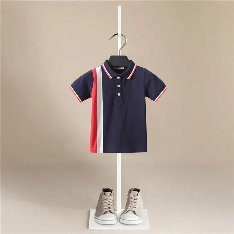 2020 Новая летняя футболка для мальчиков модная детская с принтом хлопковая