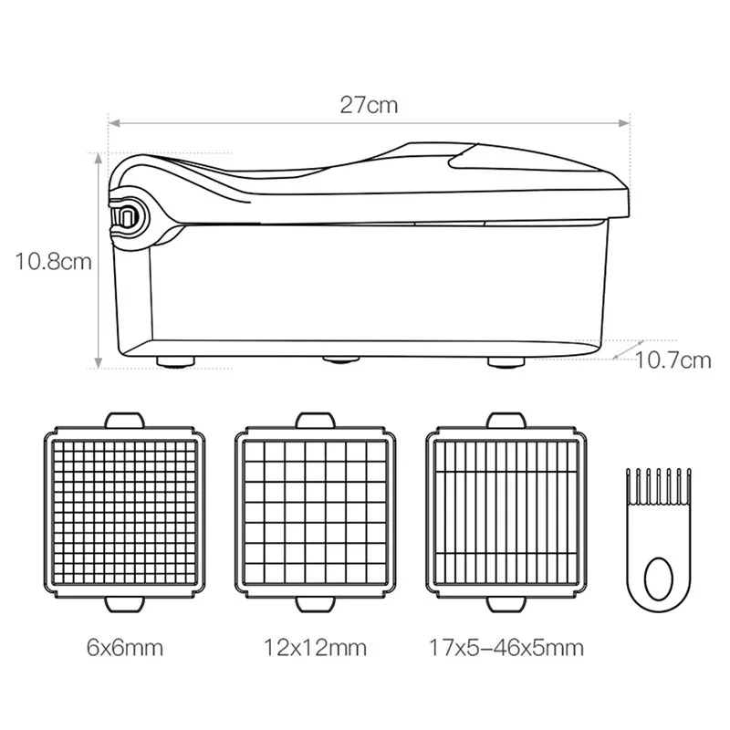 TTLIFE многофункциональная ручная овощерезка напорная тарелка Здоровая и