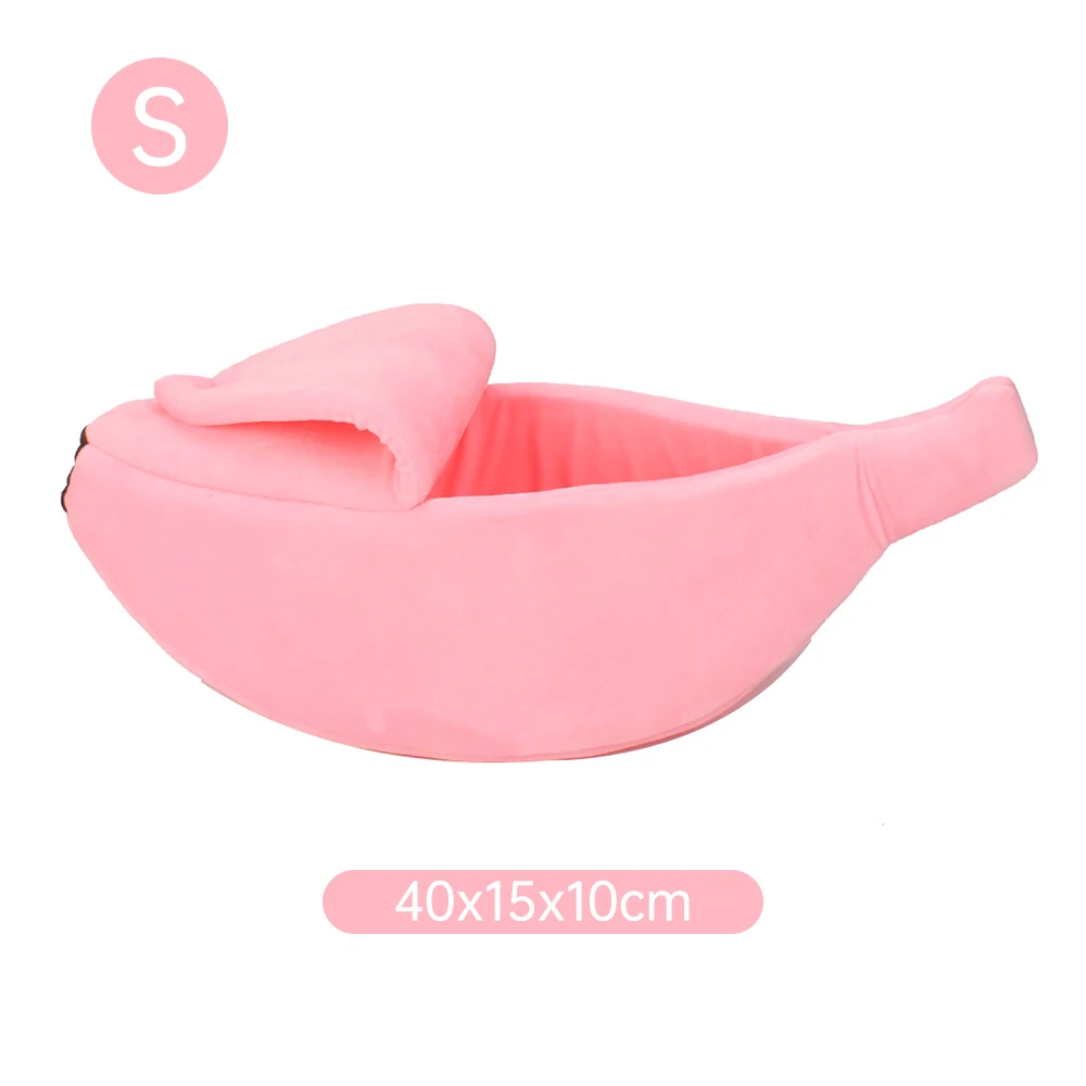 Домашний наполнитель для собак и кошек в форме банана кровать коврика прочная