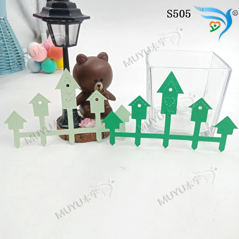 Забор новая деревянная форма режущие штампы для скрапбукинга Thickness-15.8mm S505