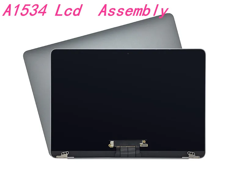 ЖК экран в сборе для macbook 12 дюймов 2015 2016 лет A1534|ЖК-экран ноутбуков| |