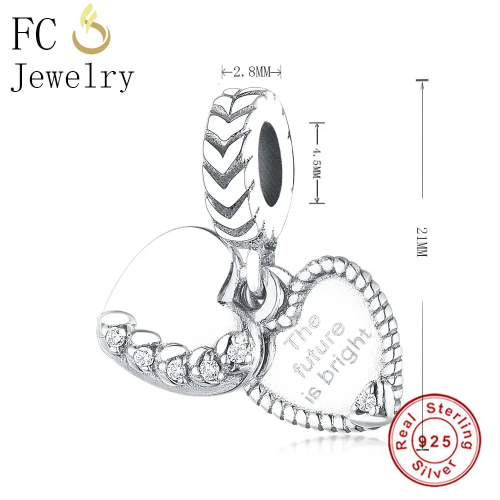 ФК ювелирные изделия подходят для оригинальной фотолампы серебряные буквы яркая