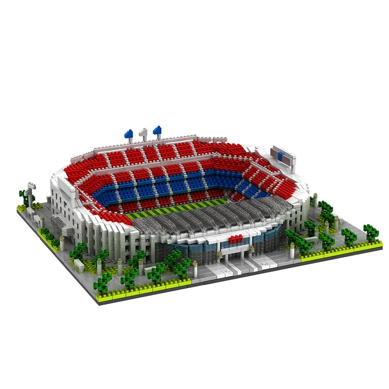 

Assembled Football Field Children Creative DIY Building Toys Model Building Blocks Toys NO Compatible Legoea Blocks Brick