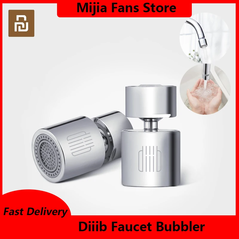 

Youpin Diiib Kitchen Faucet Bubbler Aerator Water Diffuser 360° Rotating Saving Water Effluent Filter Bifunctional Tap Connector