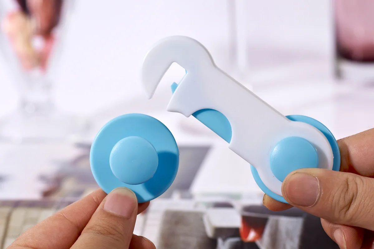 Двери Ящики Шкаф полезная для детей Детская безопасность пластиковый замок