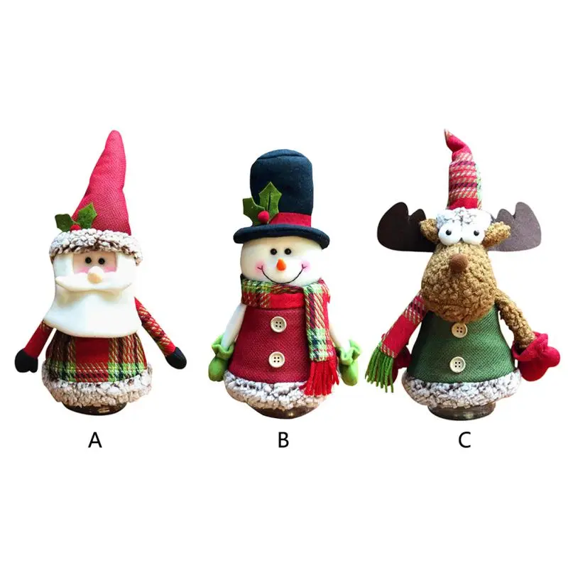 Рождественская банка для конфет дизайнерские украшения куклы из мультфильма