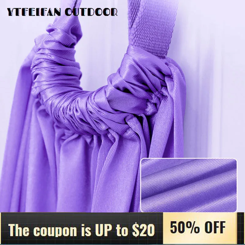 

Fabric Fitness Bands Elastic for Training Adjust Aerial Yoga Rope Lower Waist Trainer Yoga Belt on The Door Pull Stretch Strap