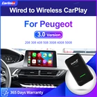 Carlinkit 3.0 беспроводной CarPlay адаптер для Peugeot 208 308 408 508 3008 4008 Carplay2Air AriPlay смарт-бокс USB ключ музыка