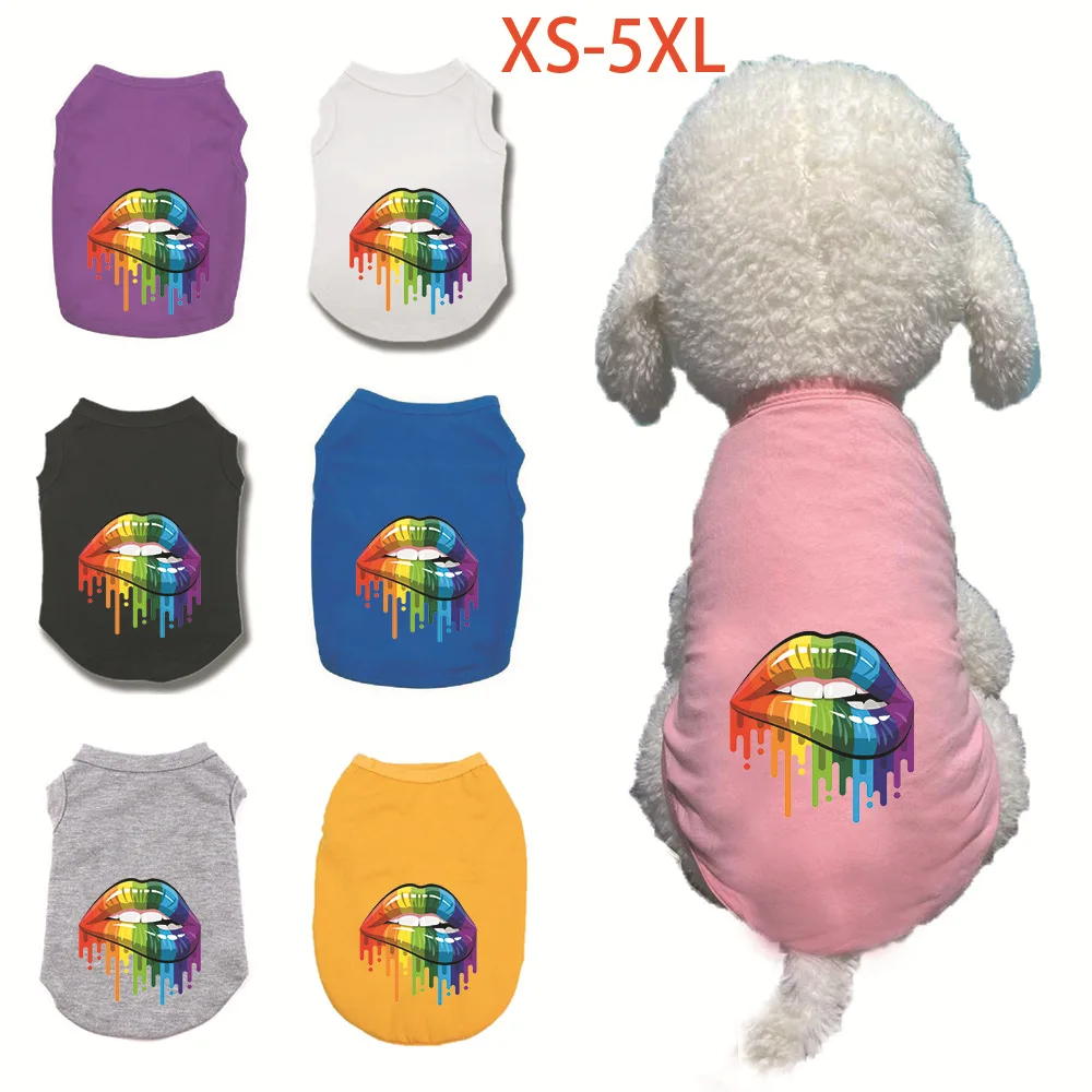 

Summer Dog Clothes, Designer Pet Clothing, Large, Medium and Small Dogs French Bulldog Chihuahua Teddy Yorkshire Vest Cheap Coat