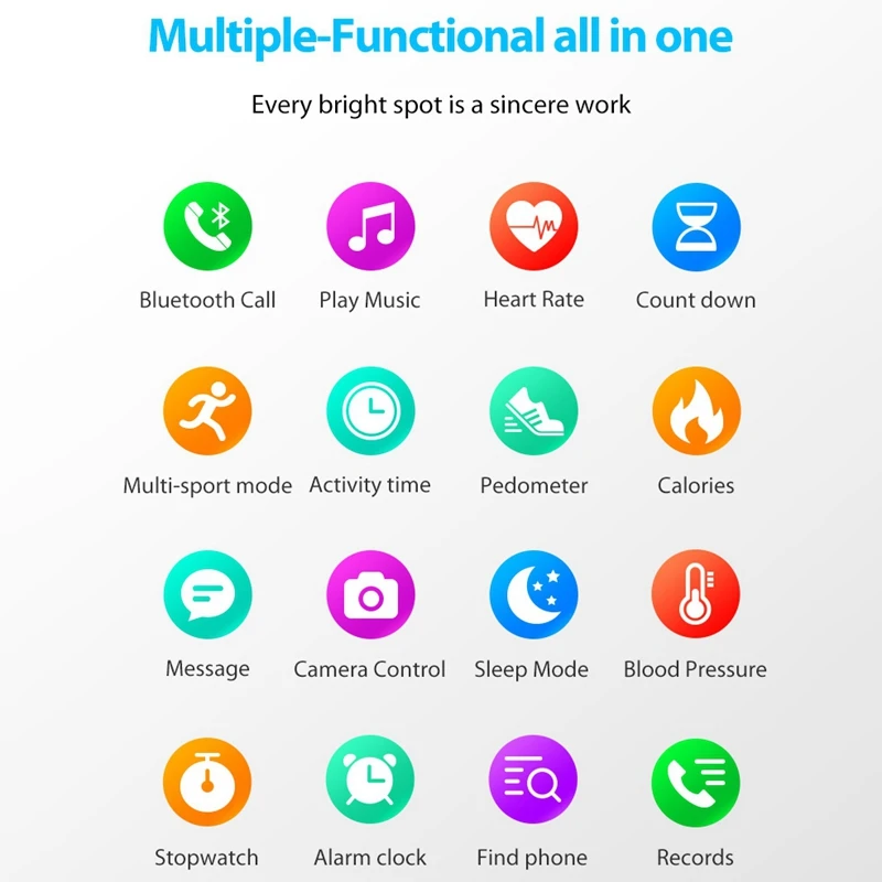 

S5 Smart Watch 1.54 Inch IPS Color Screen IP67 Waterproof Outdoor Sports Health Monitoring Smart Bracelet