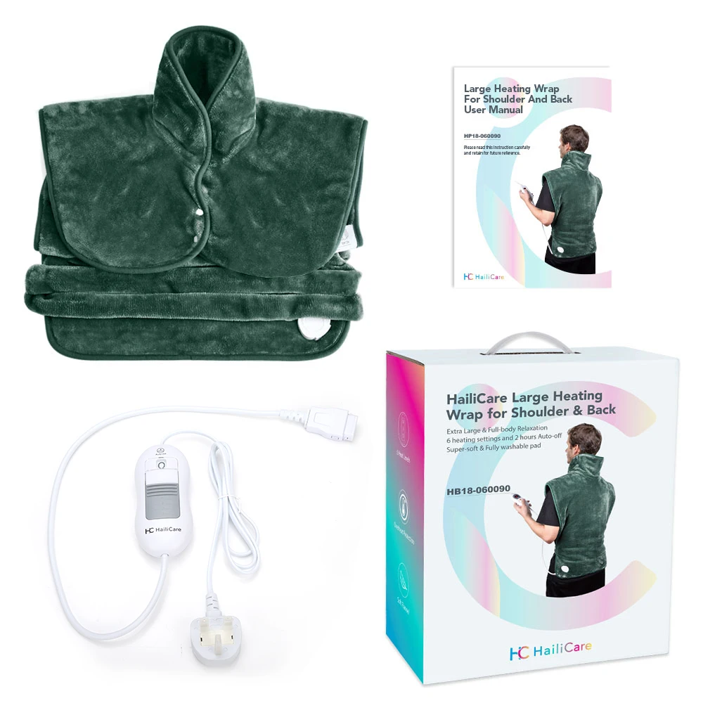 Шаль для тела массажная подушка с подогревом инфракрасная мышца облегчающая