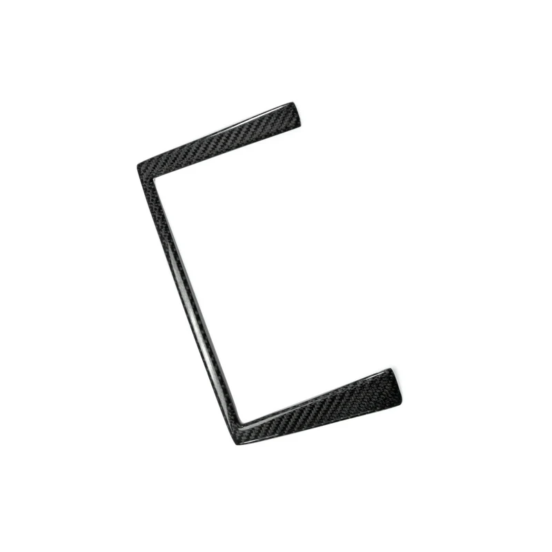 Автомобильный Стайлинг углеродное волокно радио объемная палка тип RHD глянцевое