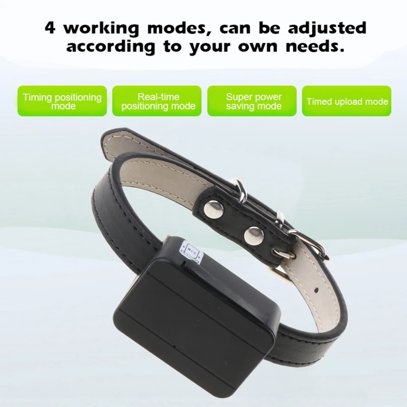 Anti-lost Pet Collar GSM GPRS GPS Tracker for Dogs Cats Cattle Sheep Tracking Locator Positioner Device USB Rechargeable
